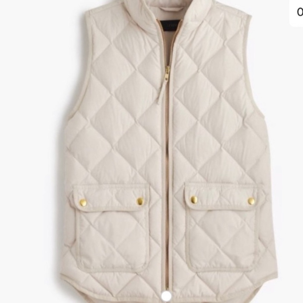 J Crew Puffer Vest